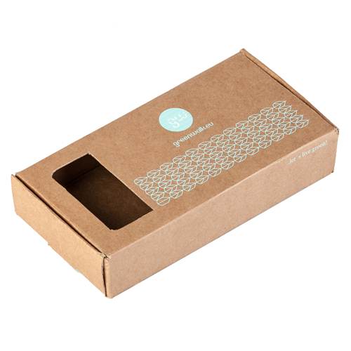 Greenwalk® kartona kastīte ar apdruku, 1 gab.