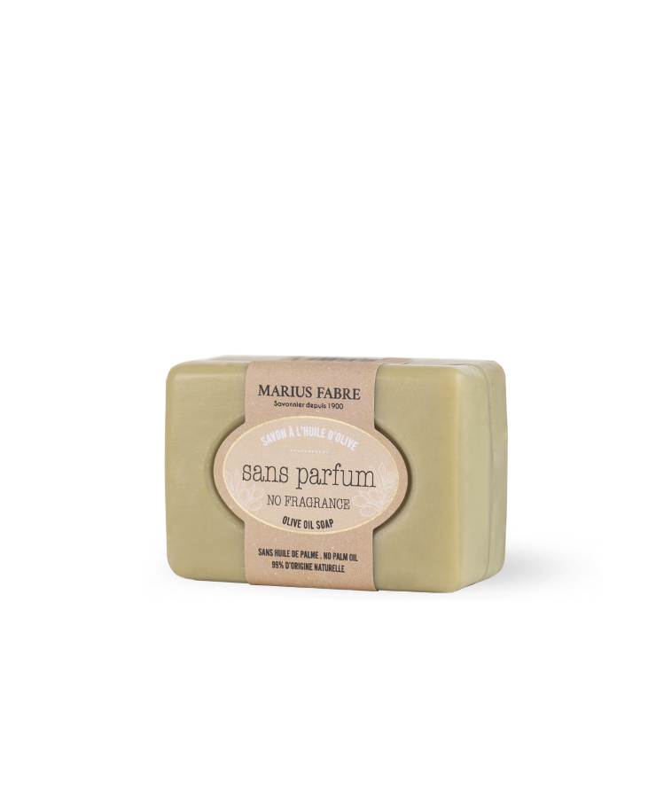 Marius Fabre olīveļļas ziepes «Bez aromāta» ar Karite/Shea sviestu, 100g