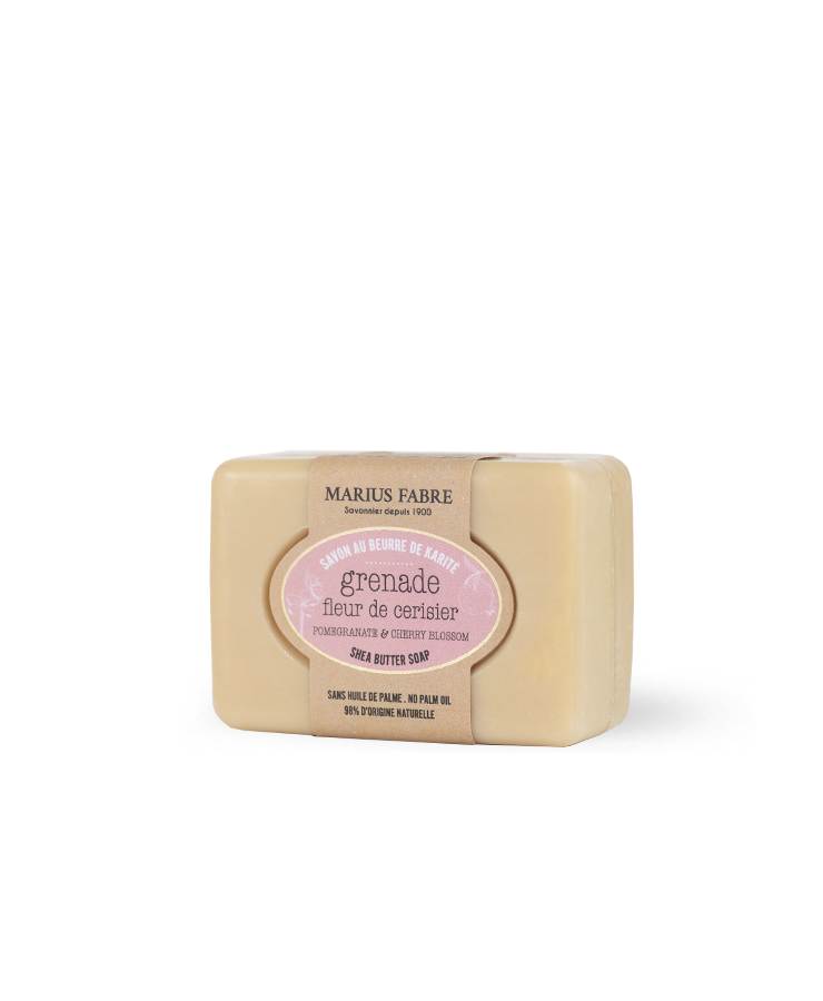 Marius Fabre Karite/Shea sviesta ziepes "Granātābols", 100g
