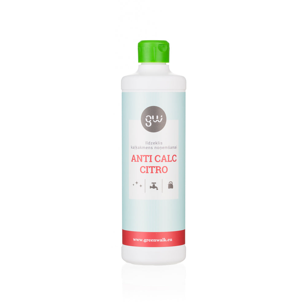 Greenwalk® Kaļķakmens tīrīšanas līdzeklis «Anti Calc Citro», 500ml