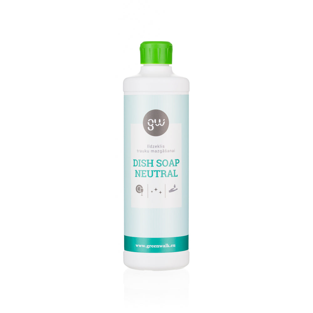 Greenwalk® Trauku mazgāšanas līdzeklis «Dish Soap Neutral», 500ml