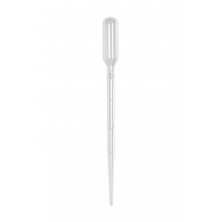 Caurspīdīga plastmasas pipete 2ml